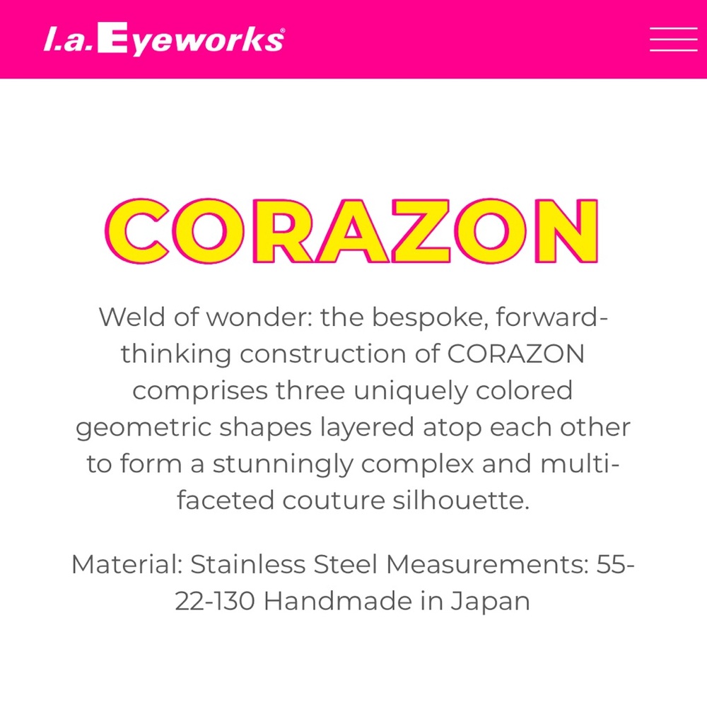 La Eyeworks Corazon Sunglasses - image 2